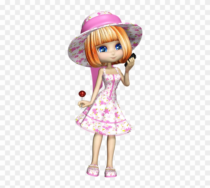 Cute Girl Cartoon 10, Buy Clip Art - Красота [book] #1012007