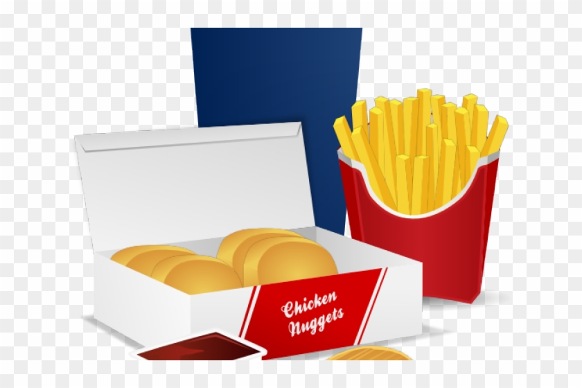 Junk Food Clipart Packaged Food - Chicken Nugget Svg #1012026