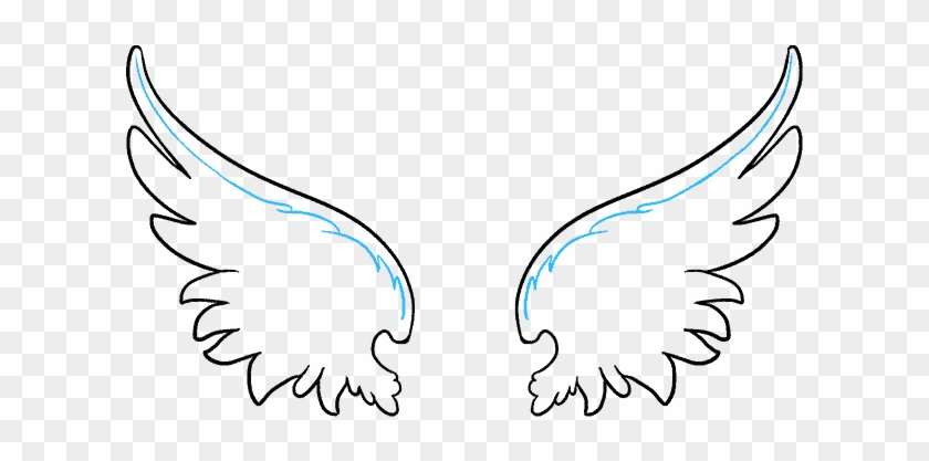 How To Draw Angel Wings - Angel Wings How To Draw #1012042