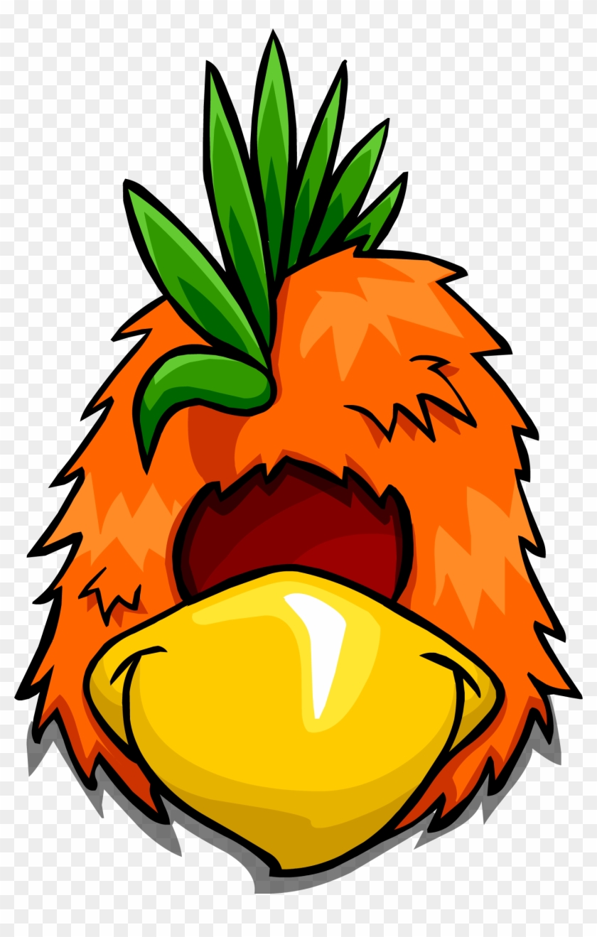 Bird Mascot Head - Club Penguin Bird Head #1012078