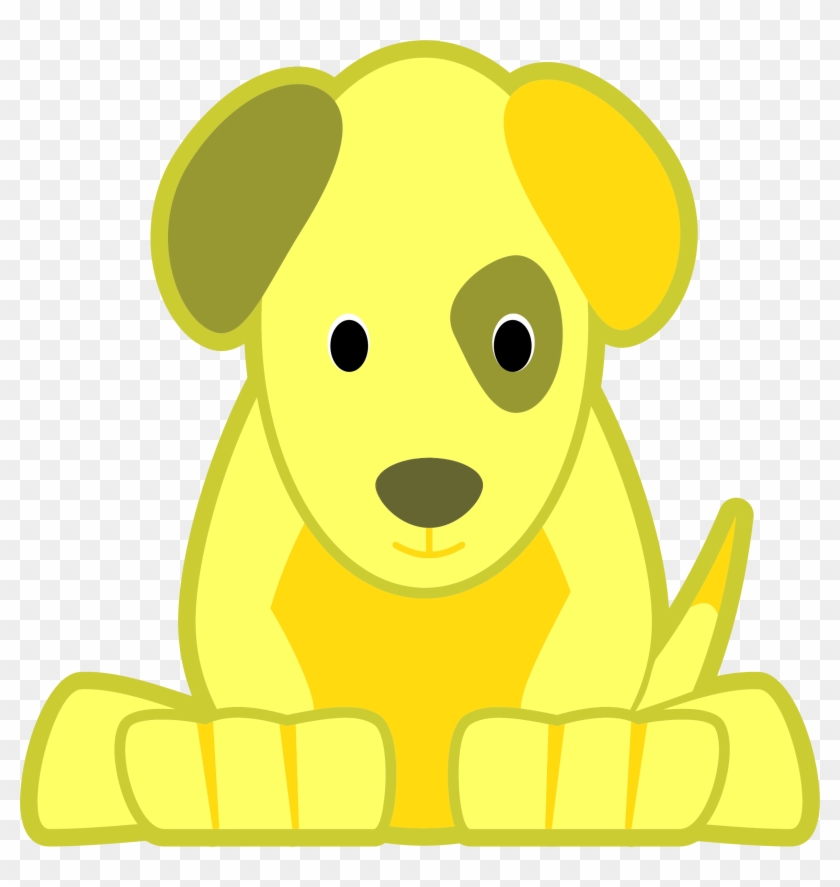 Yellow Dog 2018 Clipart - Yellow Dog Clip Art #1012102