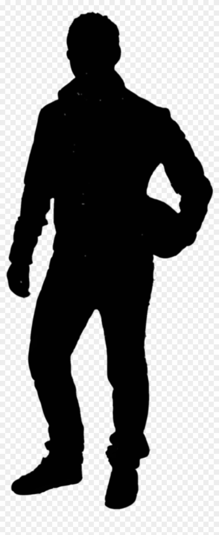 Motorcycle Guy Silhouette Clipart - Silhouette Of Teddy Roosevelt #1012114