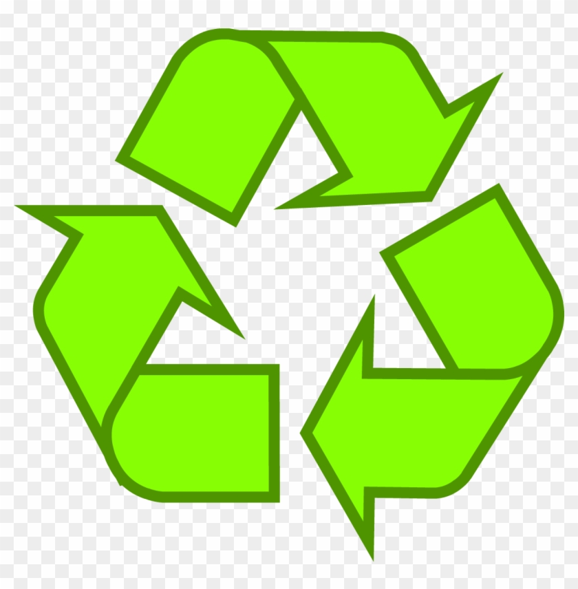 Recycling Symbol Icon Outline Sol - Transparent Background Recyclable Logo #1012128