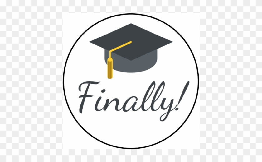Graduation Cap Labels - Label #1012164