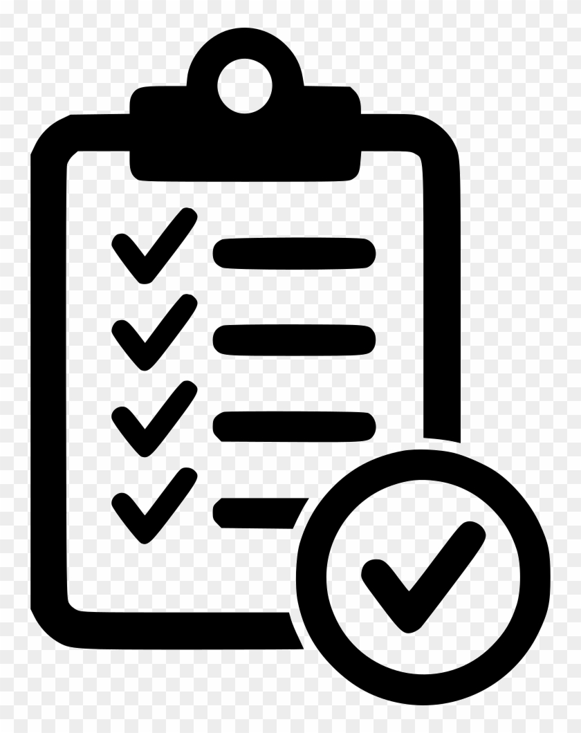 Checklist Comments - Form Approved Icon #1012207