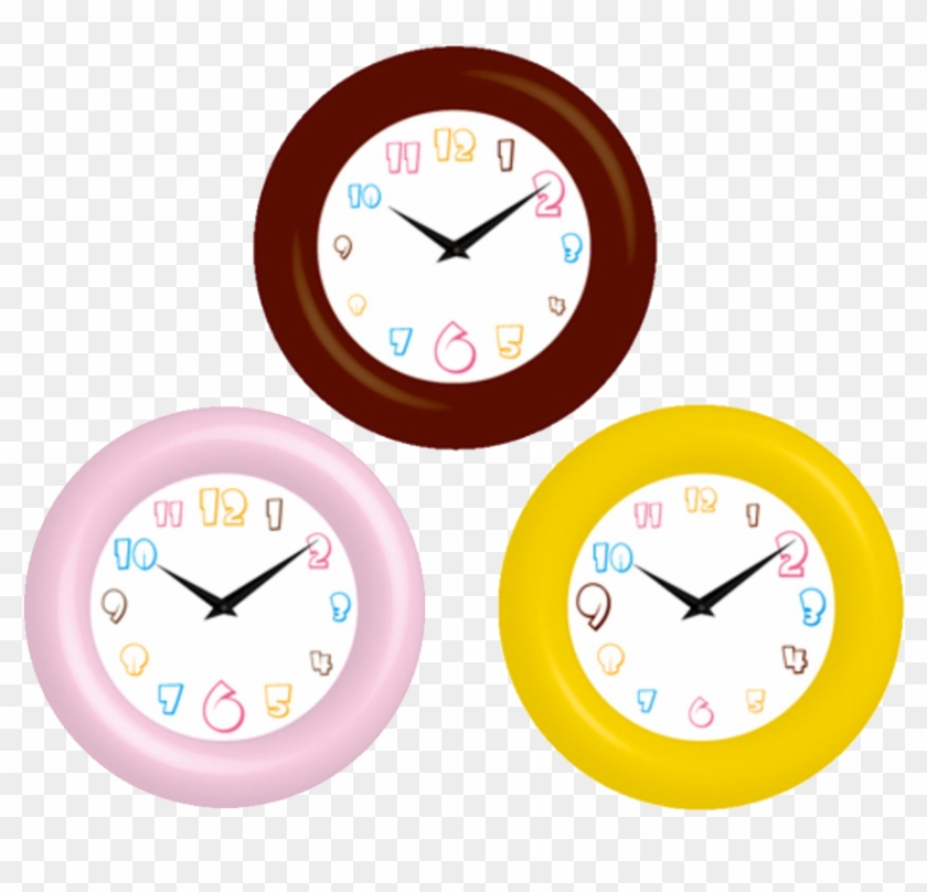 Alarm Clock Cartoon - Wall Clock #1012244