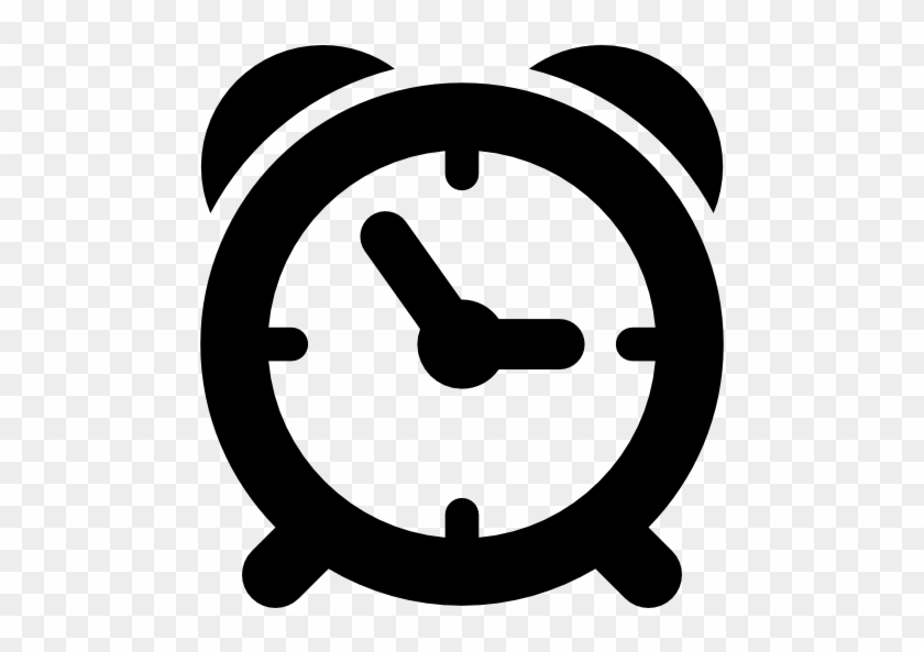 Alarm Clock Of Circular Shape Free Icon - Time Icon #1012266