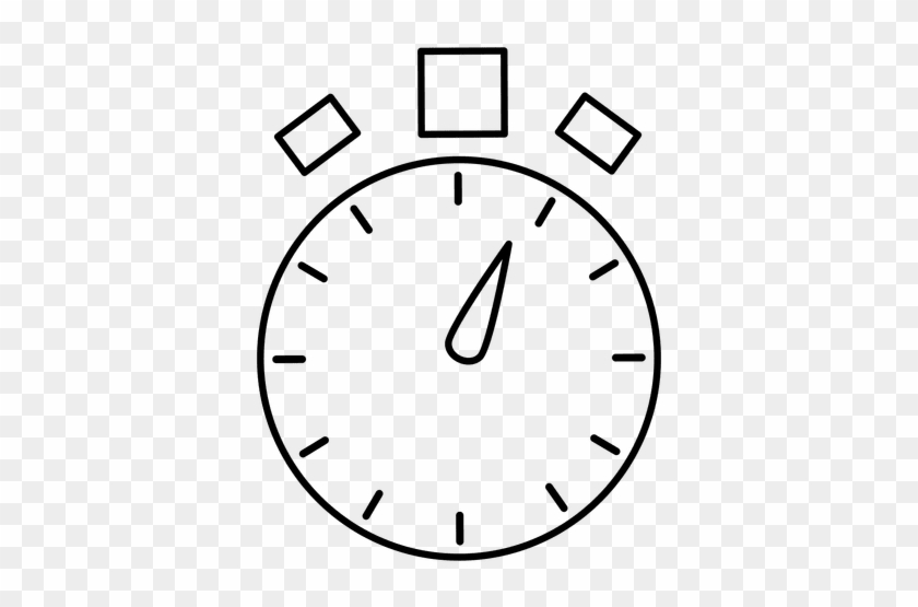 Time Timer Chronometer Transparent Png - Clock Clipart Png Simple #1012281