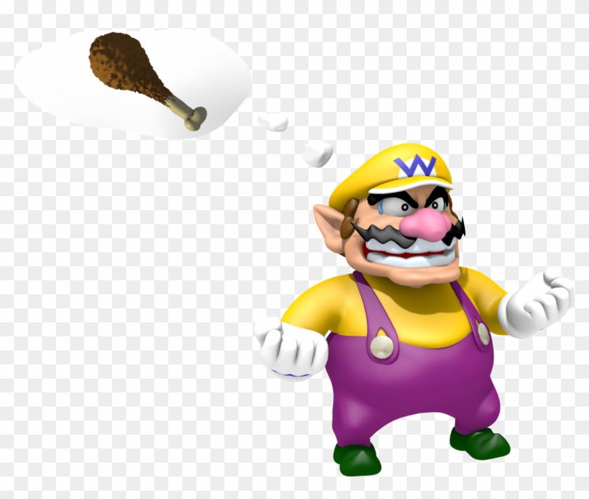 Wario Wants A Drumstick By Vinfreild - Cartoon #1012309