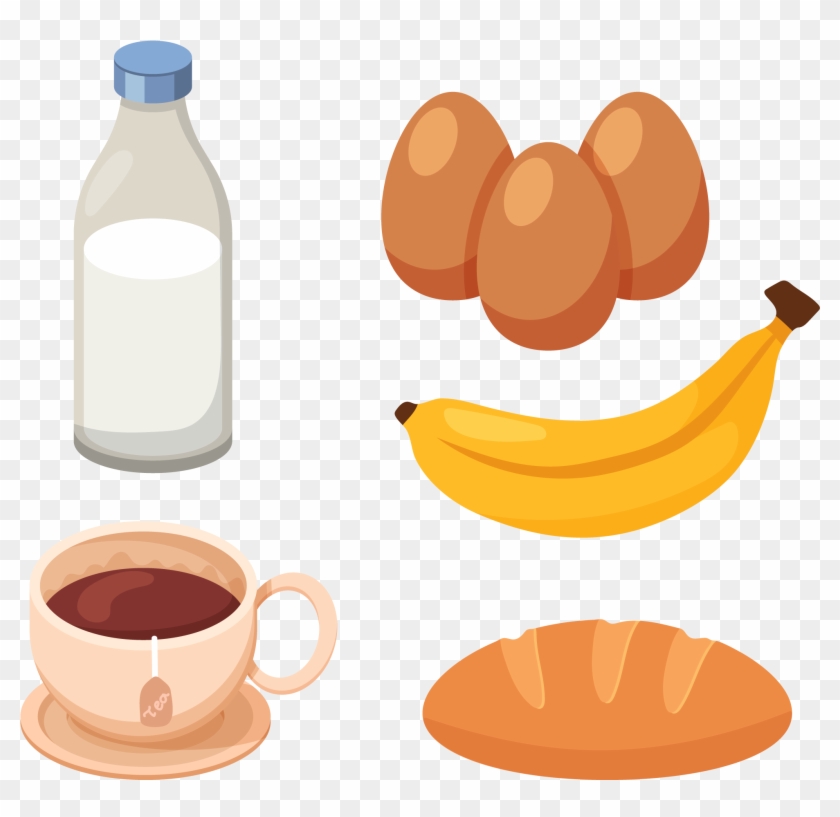 Milk Breakfast Health Egg - Breakfast #1012361