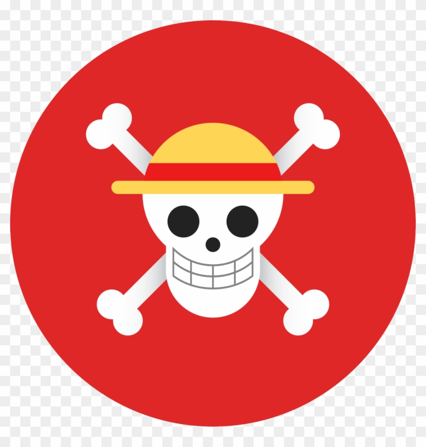 Egatina One Piece Luffy - Luffy Jolly Roger PNG Transparent With