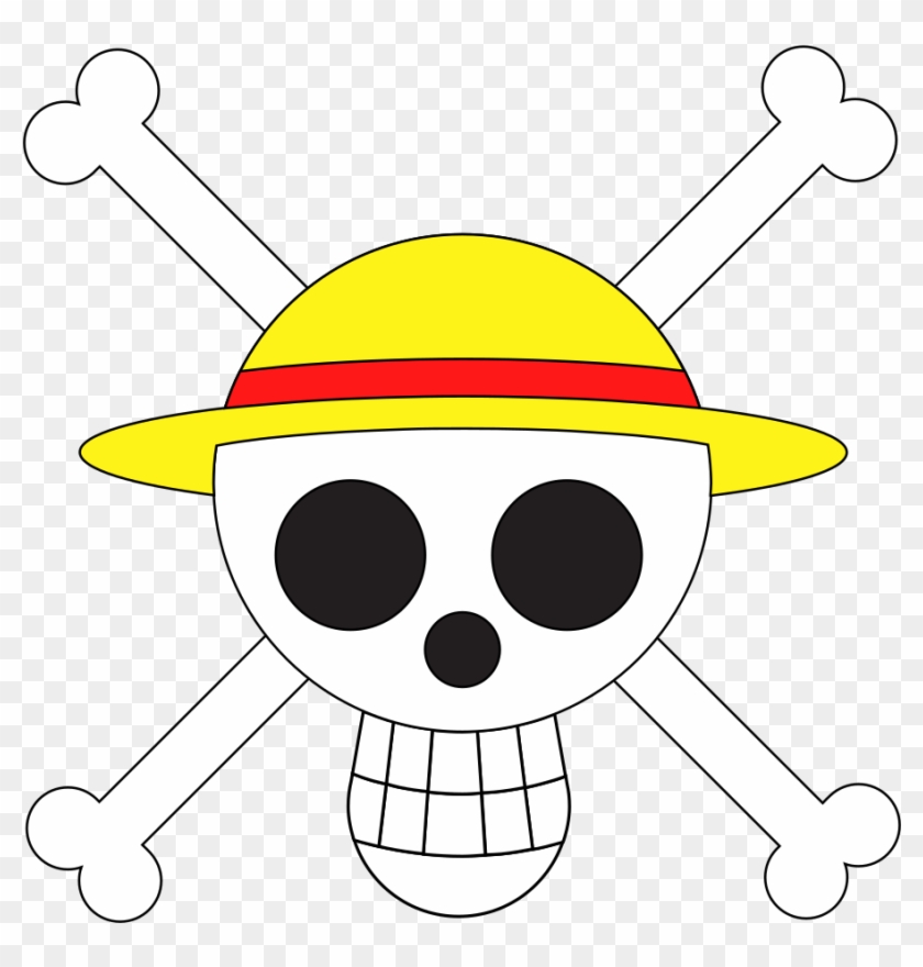 Strawhat Crew Jolly Roger - Strawhat Jolly Roger Png #1012372