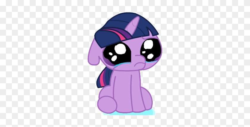 Sweet "puppy-eyes" Pony Crying - Twilight Sparkle Crying #1012428