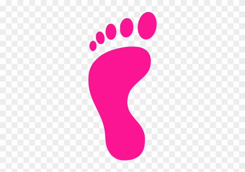 Footprint Pink #1012540