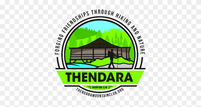 Thendara Mountain Club Logo Tile Coaster #1012563