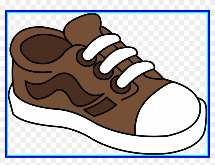 Shoes Clipart Cute Shoes Clipart Best Tenis Color Kids - One Shoe Clip Art #1012604