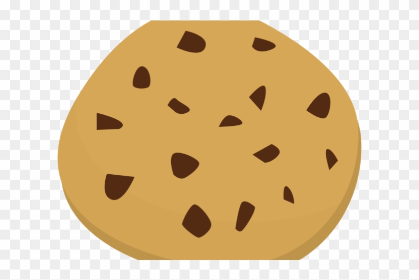 Drawn Cookie Transparent - Chocolate Chip Cookies Clipart #1012614