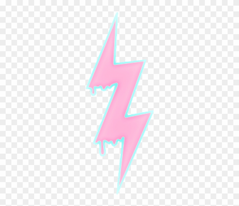 Art Lightning Bolt Lightningbolt Pink - Lightning #1012658