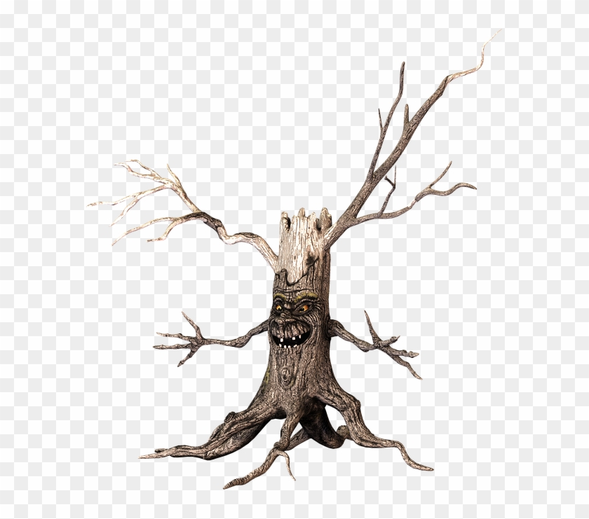 Haunted Tree Cliparts 26, Buy Clip Art - Face #1012672