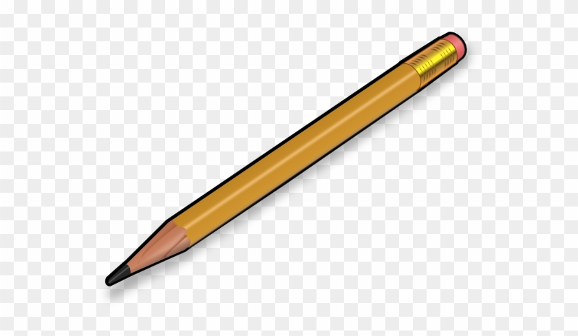 Pencil Writing On Paper - Pencil Clip Art #1012708