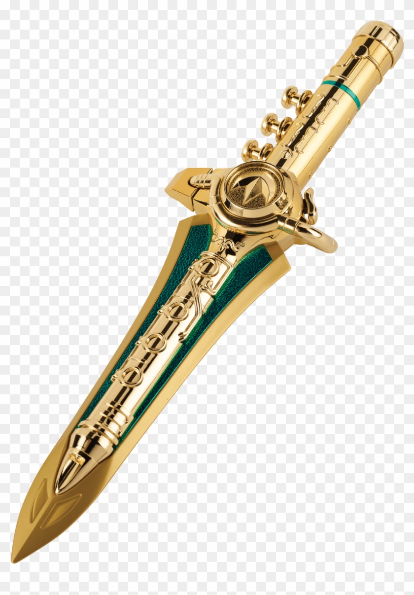 Dragon Dagger - Gold Green Ranger Dagger #1012711