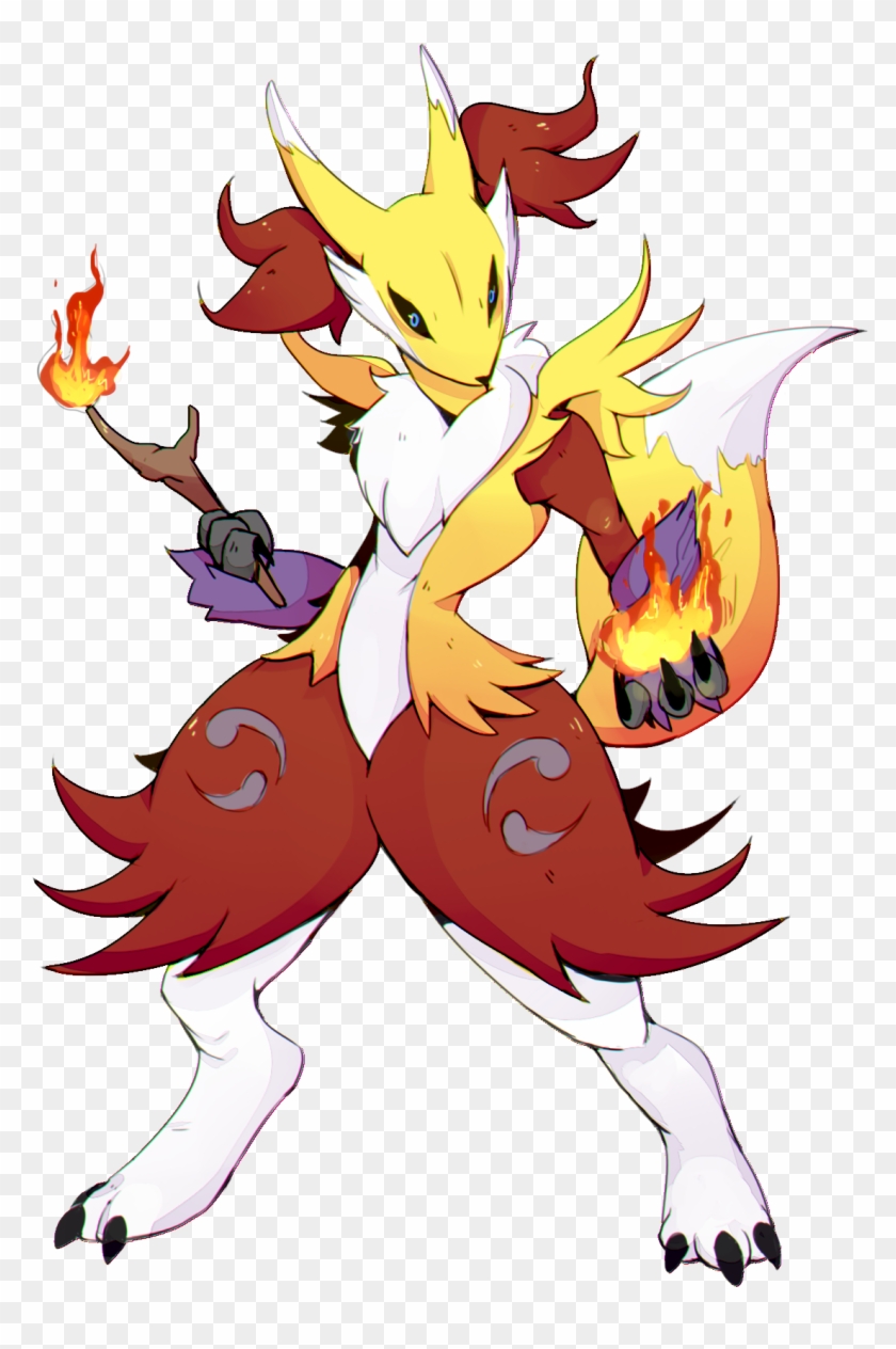 Renaphox - Delphox Renamon #1012739