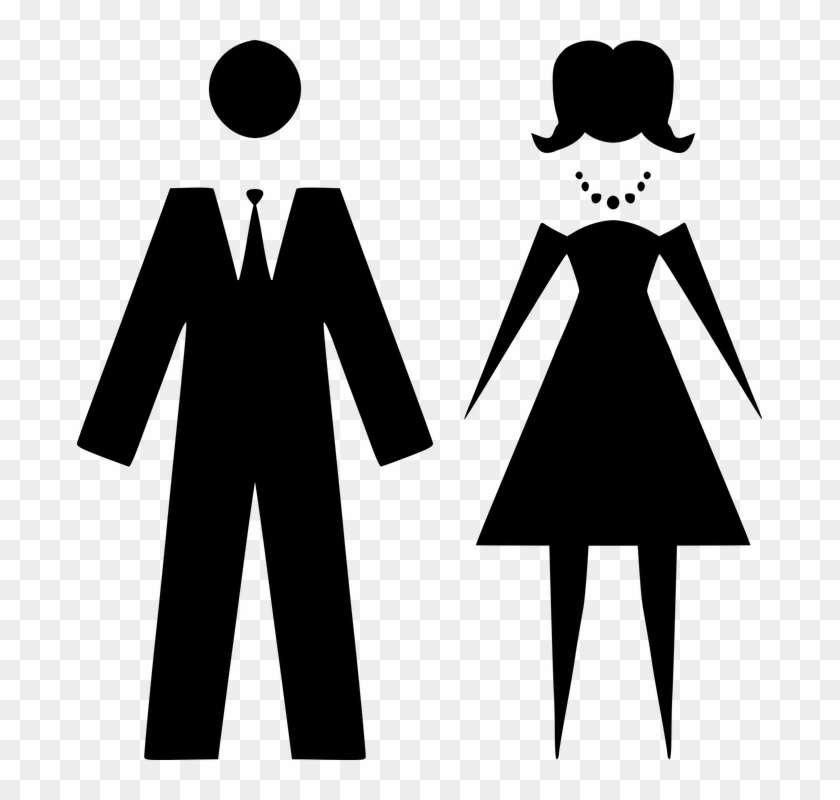Silhouette Man And Woman 21, Buy Clip Art - Friendship Icon Png #1012794