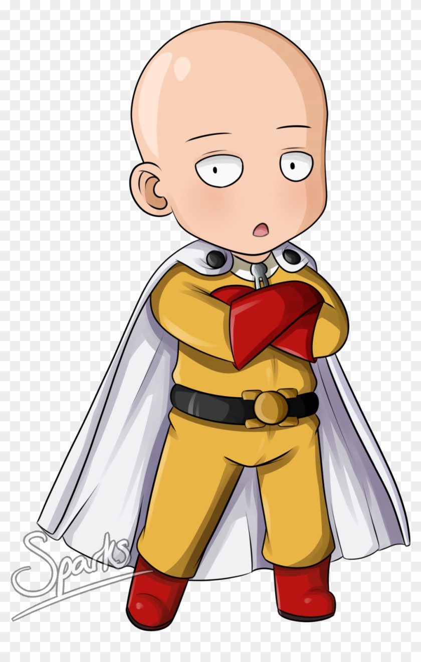 One Punch Man Chibi Saitama Anime Manga - Png One Punch Man #1012916