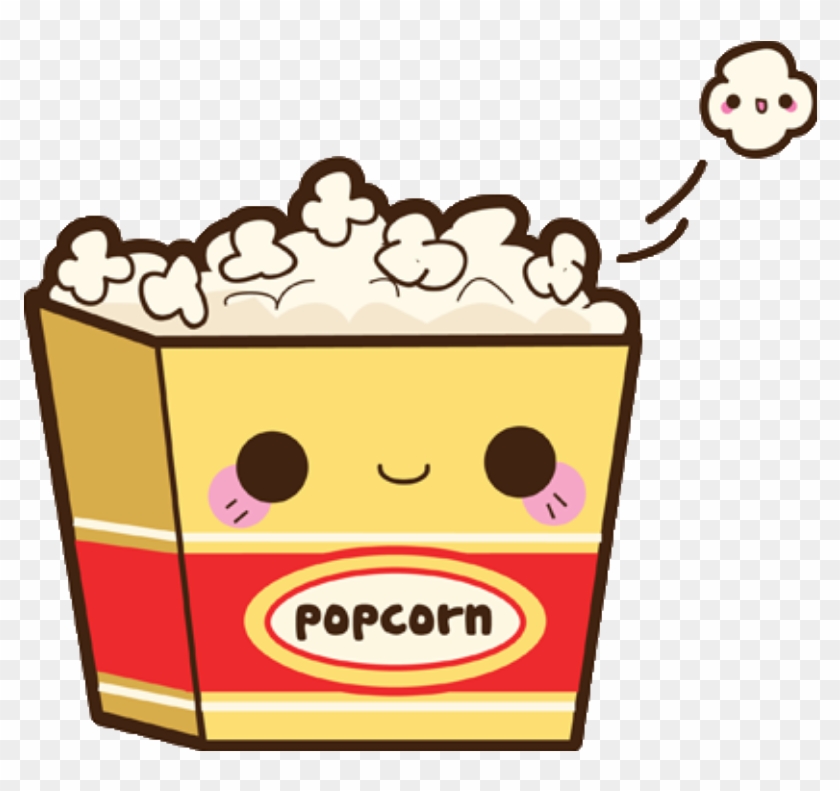 Popcorns Popcorn Maiz Tumblr - Kawaii Png #1012983