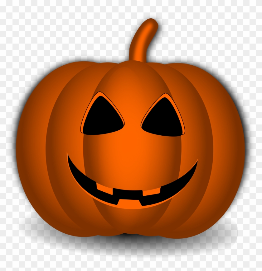 Big Image Happy Face Halloween Pumpkin Free Transparent Png