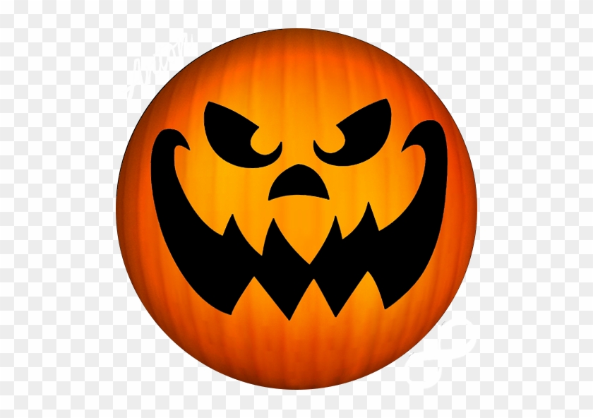 Click On The Image To Take You To The Original Link - Plantillas Calabazas De Halloween De Miedo #1012991