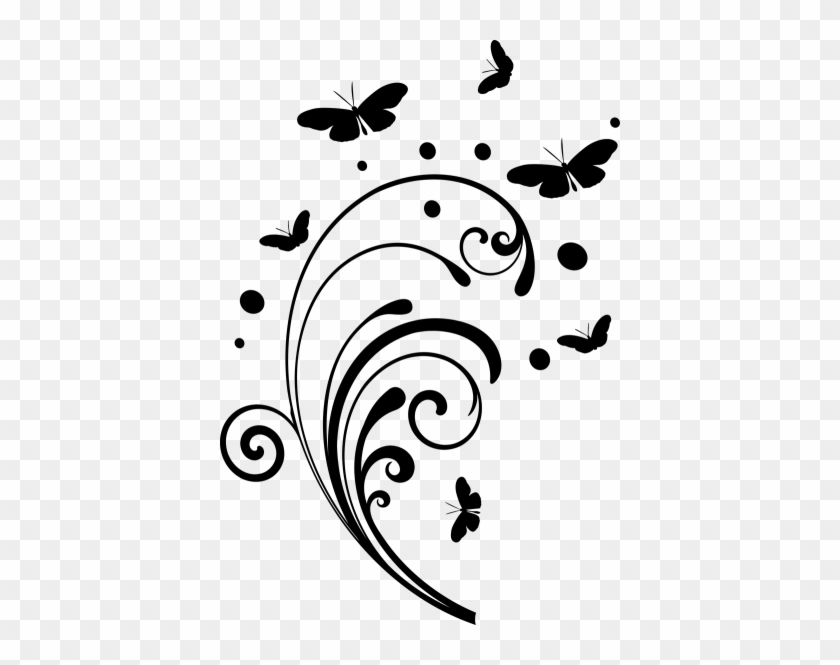 Swirls - Black Swirls Png #1013015