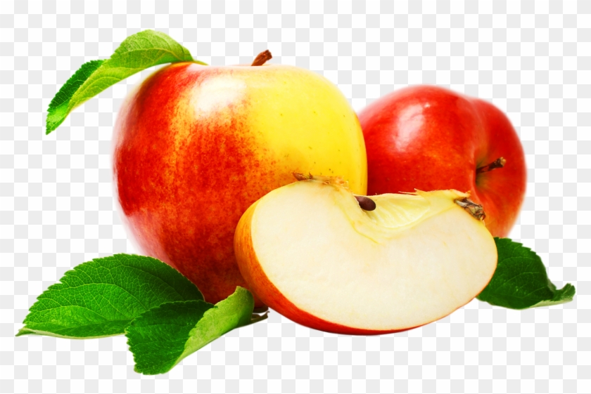 Apple With Slice Png #1013064