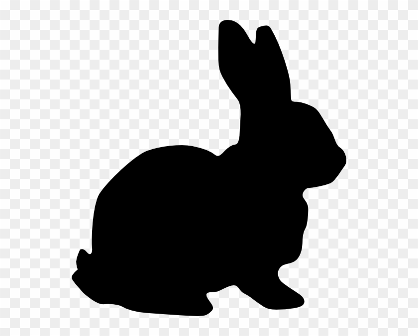 Easter Bunny Silhouette Clip Art Search Pictures Photos - Rabbit Silhouette Png #1013155