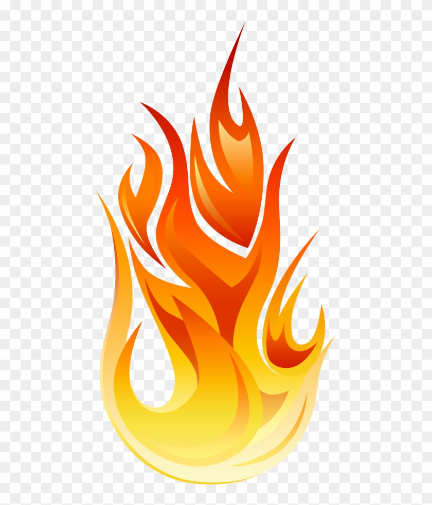 Flame Clipart Confirmation - Flame Icon #1013182