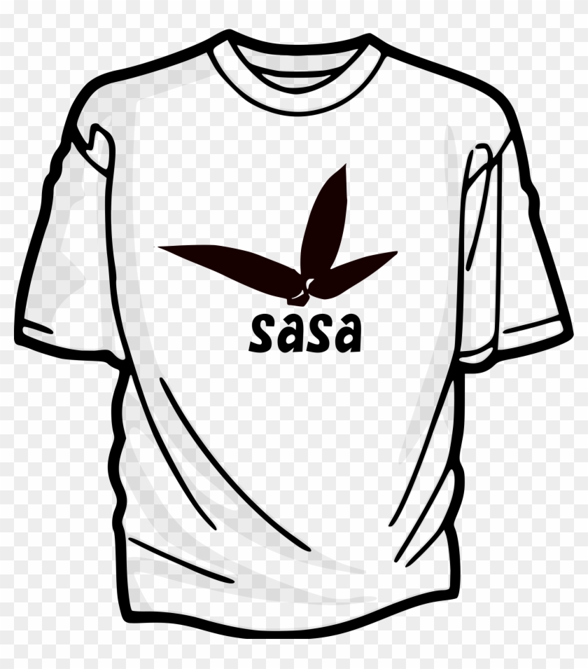 With Sasa Logo - Clothes Black And White #1013223