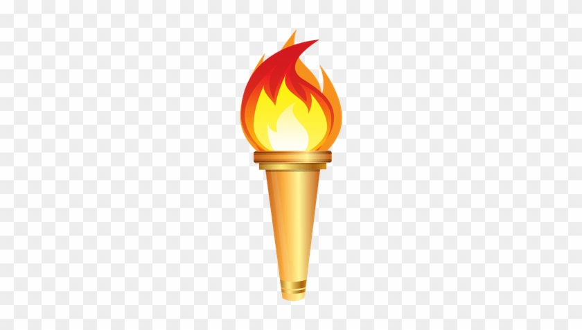 Olympic Torch Clipart Transparent Png - Torch Png #1013234