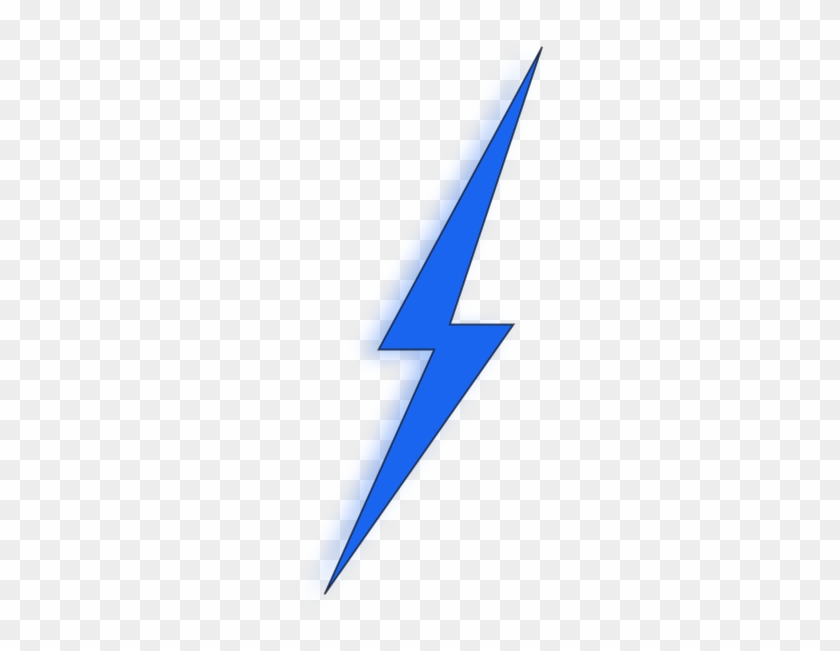 Electrical Clipart Electricity Bolt Pencil And In Color - Blue Lightning Bolt Png #1013256