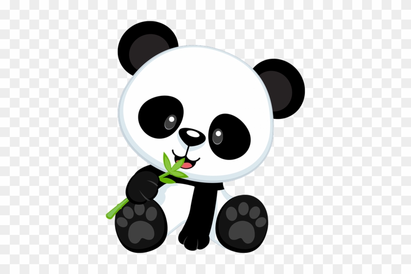 Luxury Panda Bear Clipart Ckren Uploaded This Image - Topo De Bolo Panda #1013258