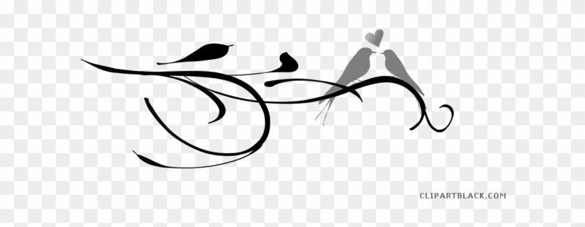 Love Birds Animal Free Black White Clipart Images Clipartblack - Lovebird #1013277