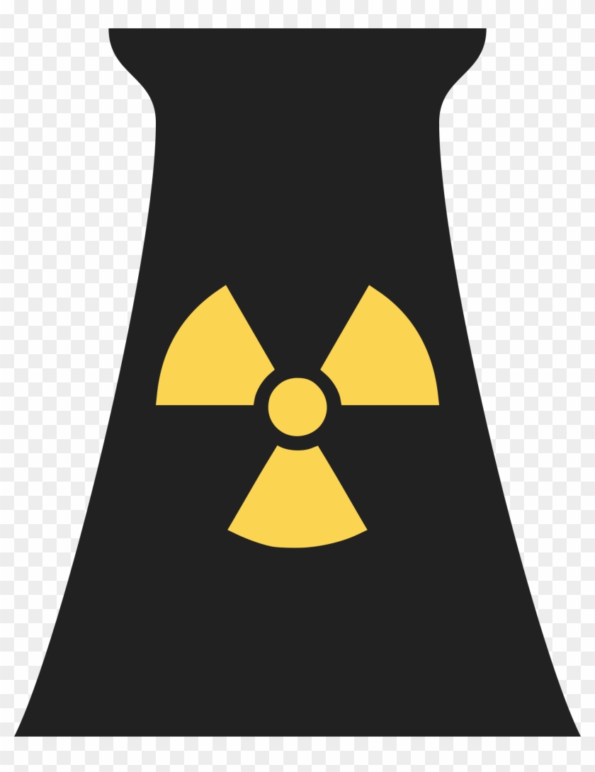 Nuclear Power Plant Symbol - Nuclear Power Plant Png #1013288