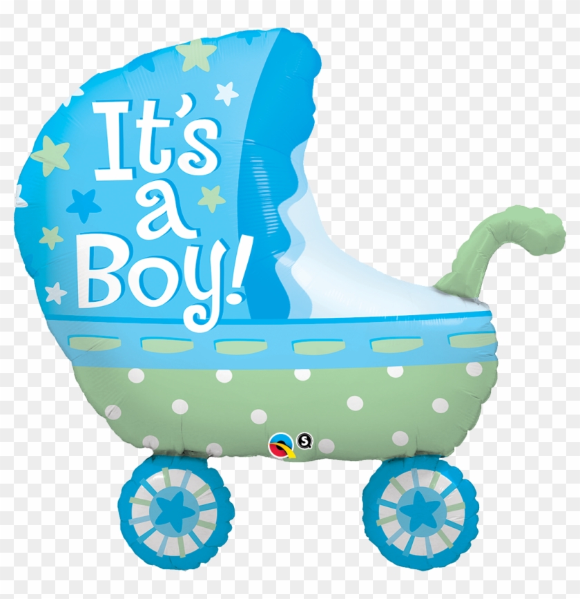 43285 - - - It's A Boy Baby Stroller - It's A Boy Baby #1013292
