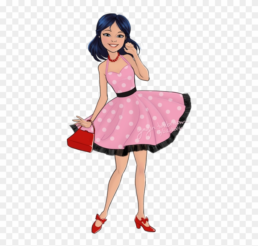 I've Been Thinking I'd Like To Do Something Like The - Miraculous Ladybug Fashion Doll Dress #1013327