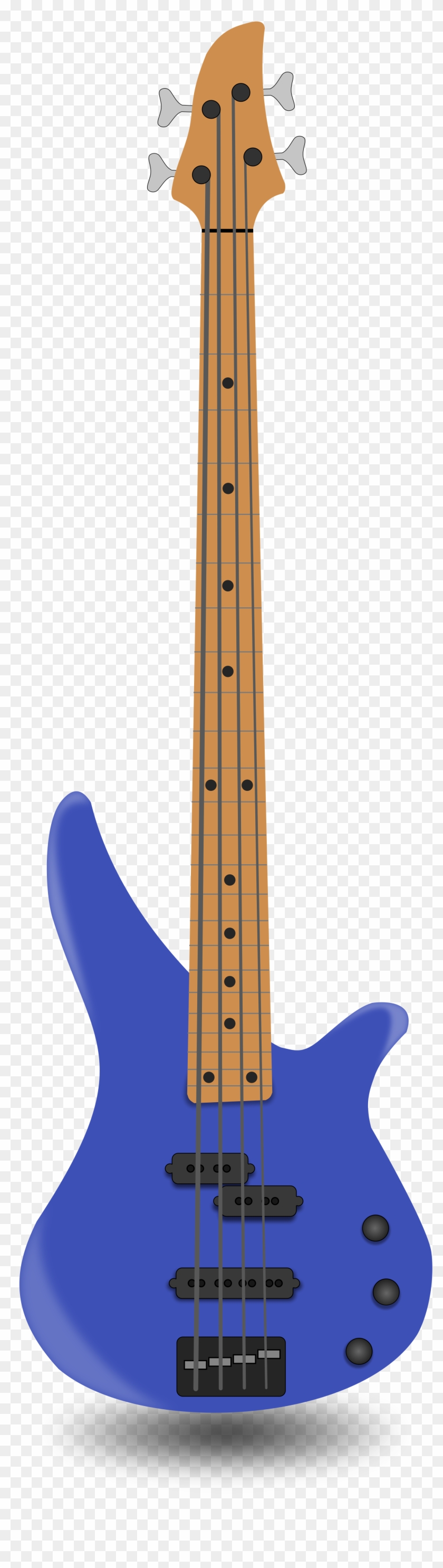 Bass Guitar Clipart 25, Buy Clip Art - Bass Guitar Vector Png #1013354