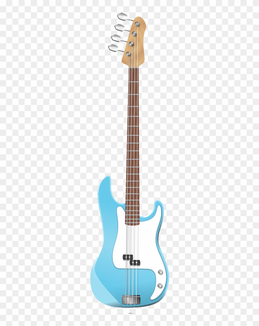 Bass Guitar Clip Art - Bass Guitar Clip Art #1013359