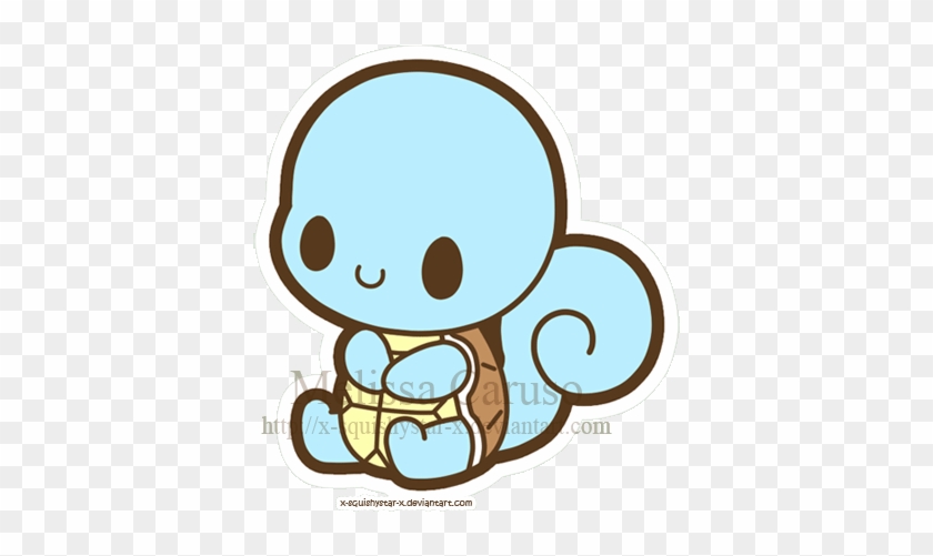 Baby Squirtle Drawing - Pokemon Squirtle Chibi #1013386