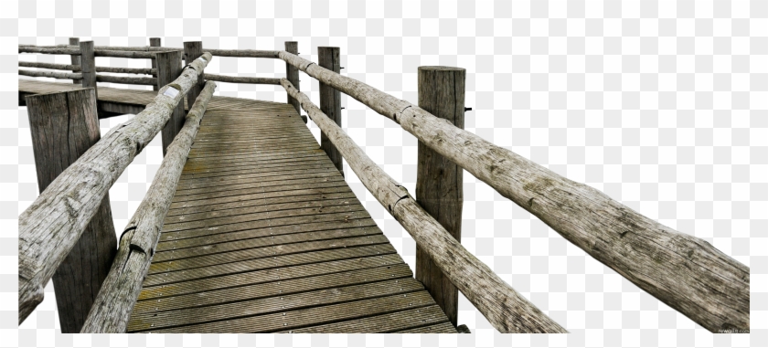 Timber Bridge Clip Art - Bridge #1013395