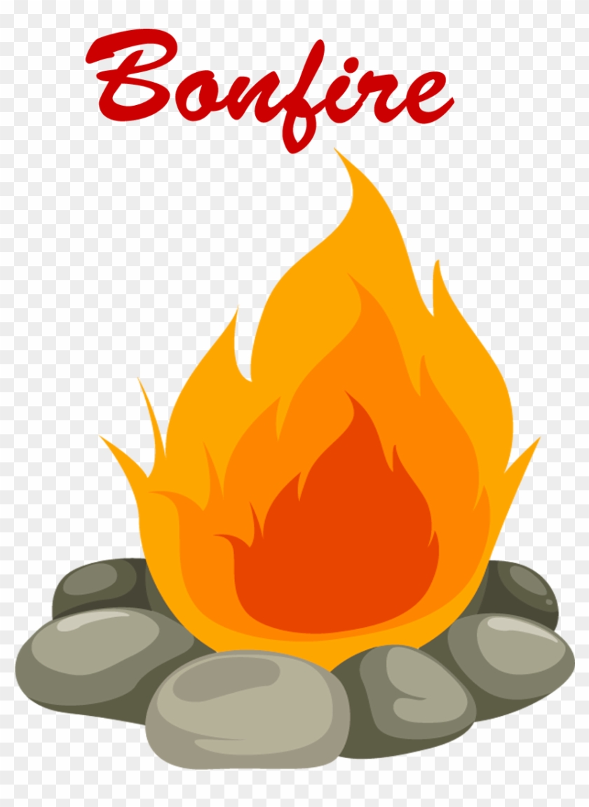Bonfire Png Picture - Cartoon Campfire #1013399