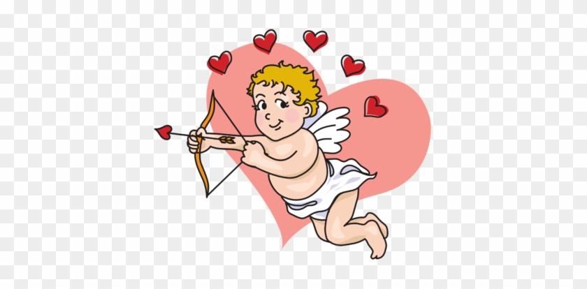 Cupid Clipart V Day - Baby Cupid Clipart #1013524