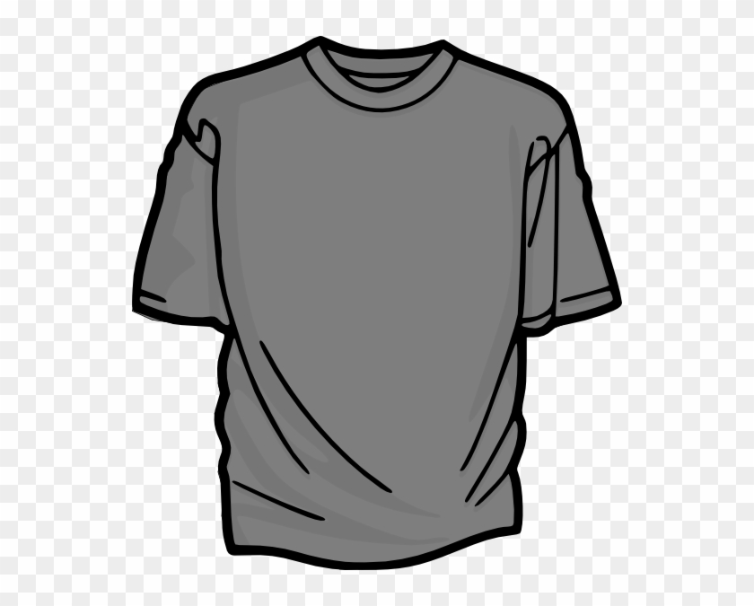 Vector T Shirt Outline - Clipart T Shirt #1013582